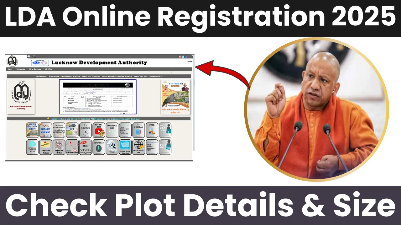 LDA Online Registration 2025: Check Plot Details, Size, Location, and Prices